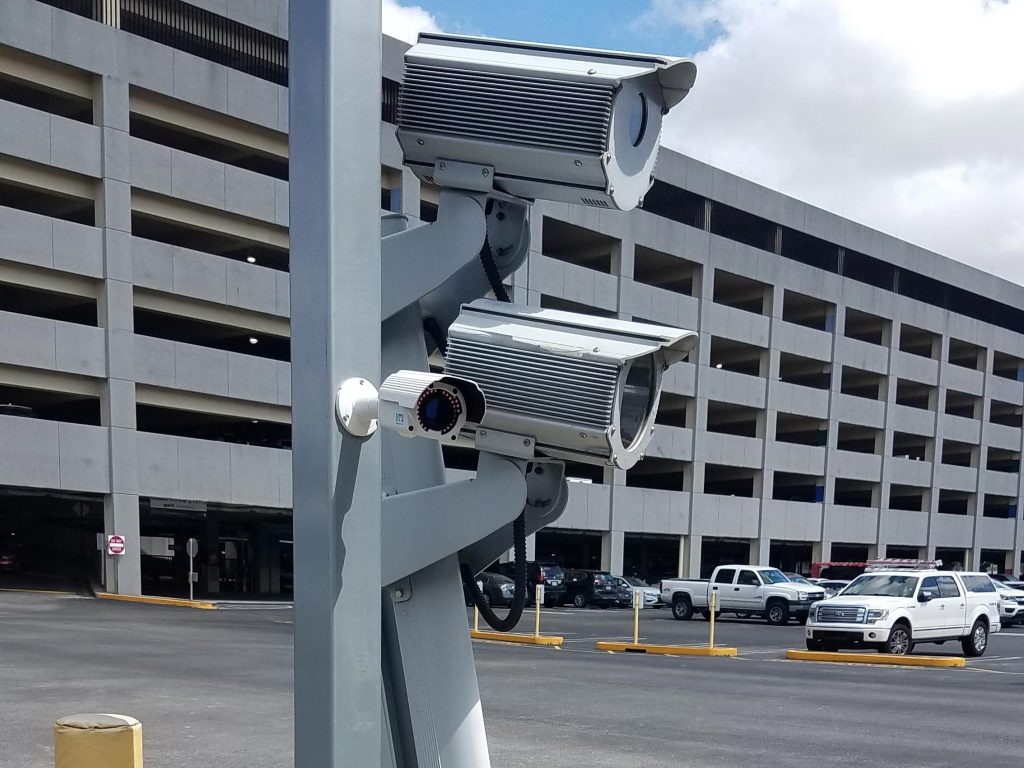 License plate recognition cameras