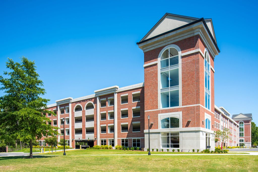 Exterior view of Central Parking Deck