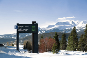 Breckenridge digital message sign