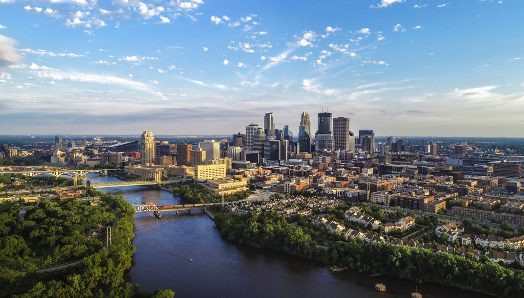 City of Minneapolis Skyline