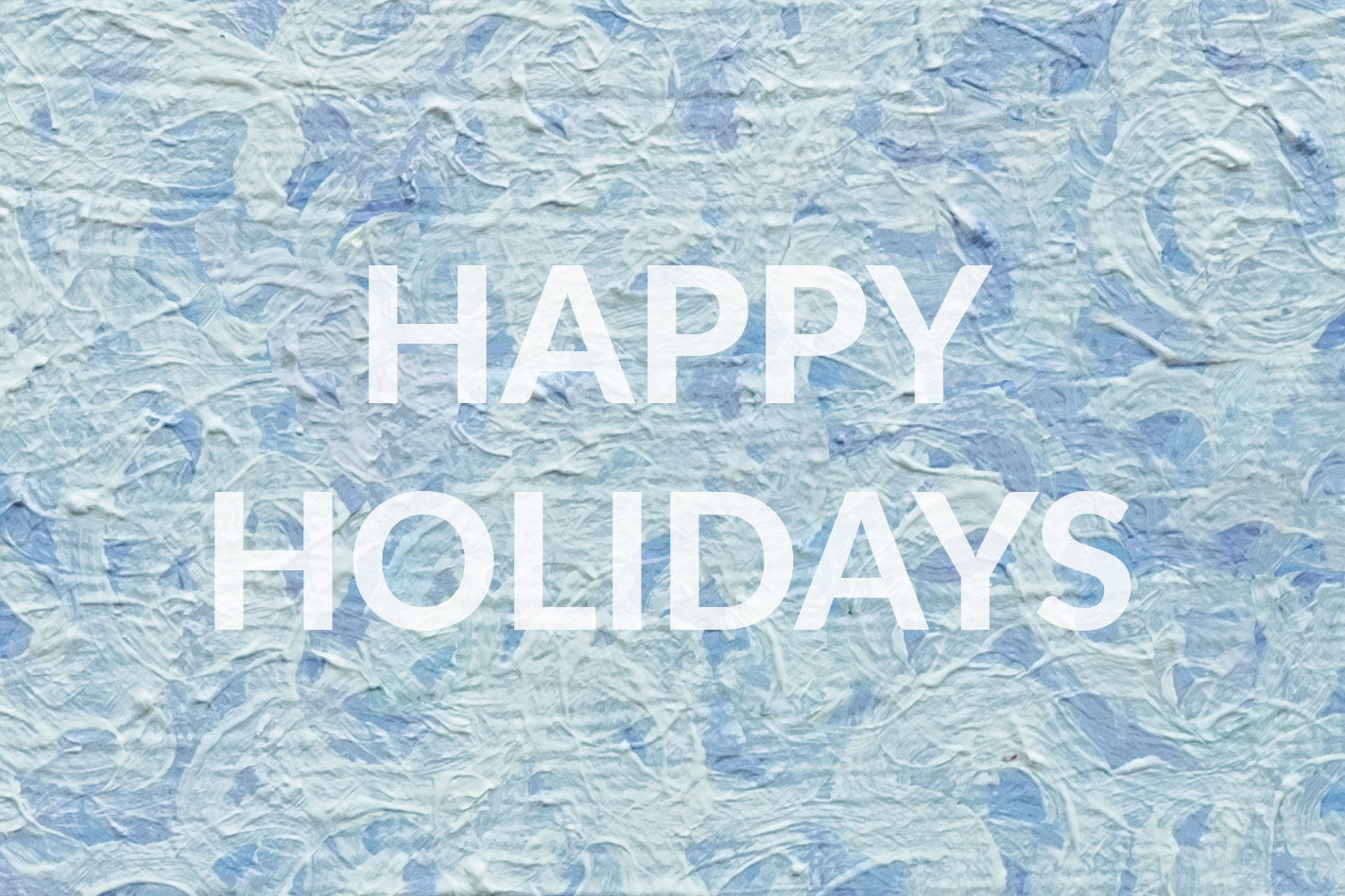 Happy Holidays from Walker Consultants!